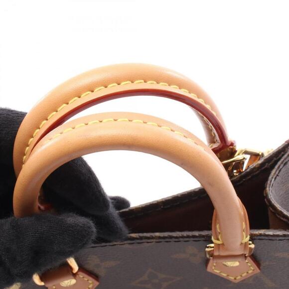 LOUIS VUITTON Brown Monogram Leather Bag - Picture 6 of 7